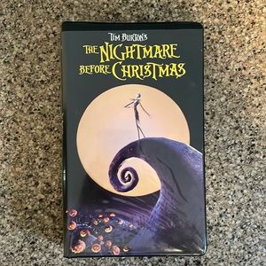 Disney Nightmare Before Christmas VHS